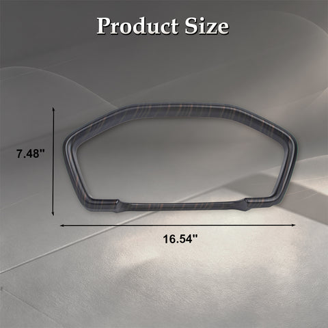 Wood/ Carbon Look Dashboard Meter Panel Frame Cover For Honda CRV 6th Gen 2023+