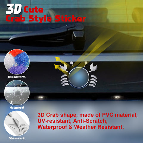 1pc x 3D Silver Chrome Devil Demon Sticker Decal Auto Car Emblem Decal Decoration