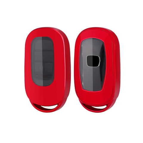 Red Soft TPU Full Protect Remote Smart Key Fob Cover For Honda Accord Civic 2022