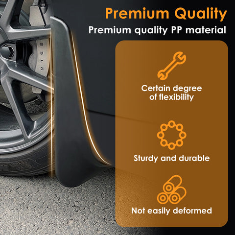 Mud Flaps Splash Guards Fender Accessories For Tesla Model 3 Highland 2024-2026