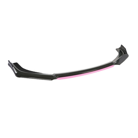 Xotic Tech Front Bumper Lip Chin Spoiler Splitter Diffuser Protector Body Kit Compatible with Honda Accord Civic or Volkswagen MK5 MK6 MK7 or Kia Optima or Mitsubishi Lancer, 4pcs