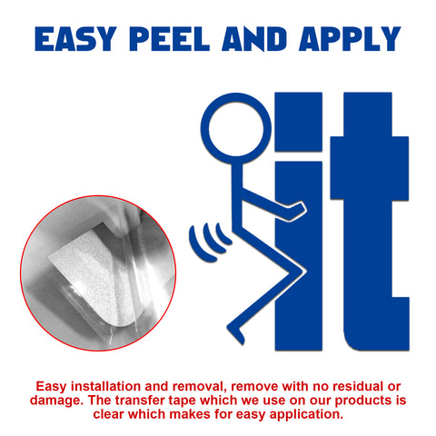 Xotic Tech F*ck-It Funny JDM Sticker Decal Vinyl Graphic for Cars Bumper Window Trucks Vans Walls Laptop 4" x 5"