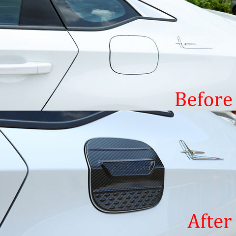 Carbon Fiber Look Side Mirror Door Handle Cover Trim For Honda Accord 18-2022