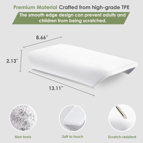 TPE Console Armrest Box Protective Cover For Tesla Model 3 2024+ Model Y 2025+