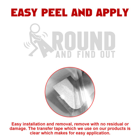 Xotic Tech FAFO Funny JDM F*ck Around and Find Out Sticker Decal Vinyl Graphic for Cars Bumper Window Trucks Vans Walls Laptop 3" x 7"