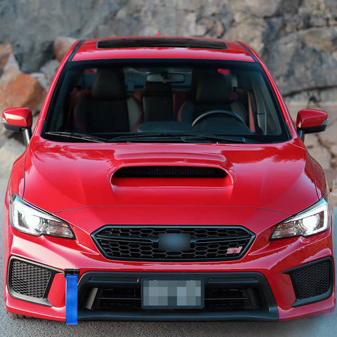 JDM Style Tow Hole Adapter with Towing Strap for Scion FR-S Toyota 86 Subaru BRZ WRX STi Outback Legacy Impreza