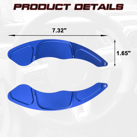 Alloy Paddle Shifter Extension Accessories For Volkswagen Golf7 GTI Polo Jetta