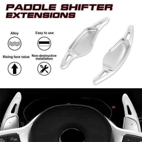 Aluminum Paddle Shifter Extension For BMW 3 4 5 6 7 Series G20 G22 G30 G32