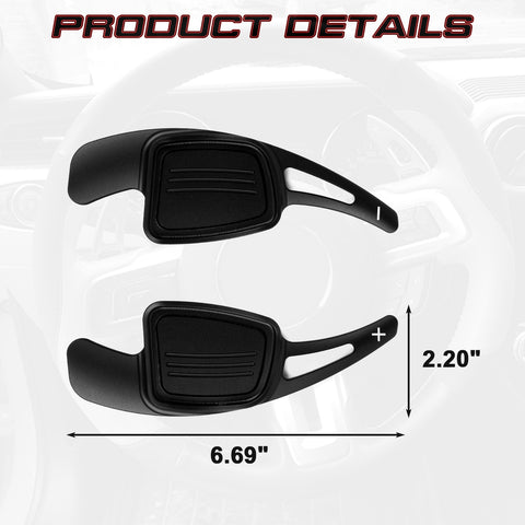 ABS Paddle Shifter Extension For Audi A3 A4 Q7 S3 2017-up S4 TT