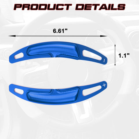 Red Aluminum Paddle Shifter Extension For Porsche Panamera Macan Cayenne 718 918