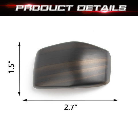 Wood Grain Interior Gear Shift Knob Cover Trim For Toyota RAV4 2019-2024