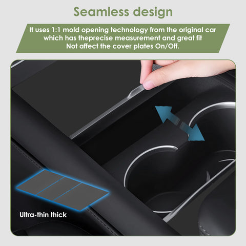 Center Console Wrap Cover Kit For Tesla Model 3 Highland Model Y Juniper 2025+
