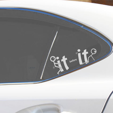 Xotic Tech Fu-ck It Before It Funny JDM Sticker Decal Vinyl Graphic for Cars Bumper Window Trucks Vans Walls Laptop " x 7"