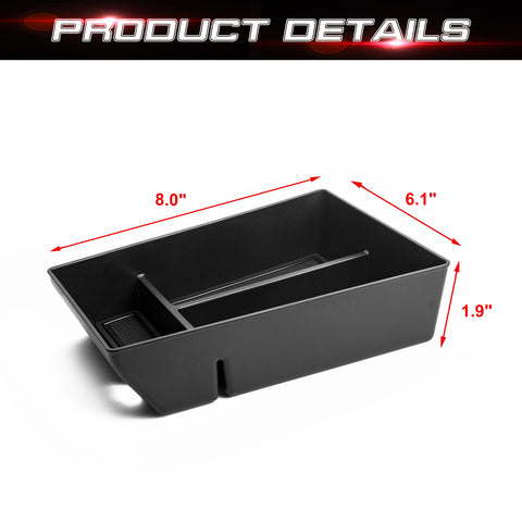 Xotic Tech Center Console Organizer Compatible with BMW X5 G05/X7 G07 2019-2025, X6 G06 2020-2025 Console Organizer Tray Accessories Center Armrest Storage Box Accessories