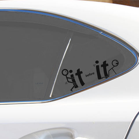 Xotic Tech Fu-ck It Before It Funny JDM Sticker Decal Vinyl Graphic for Cars Bumper Window Trucks Vans Walls Laptop " x 7"