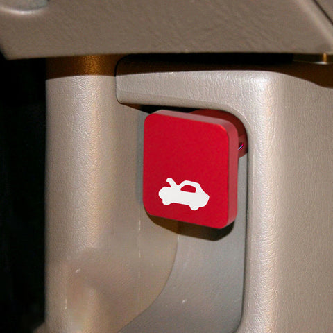 Billet Aluminum Hood Latch Release Pull Handle Cable Repair Kit Replacement For Honda Civic 1996-2011, Honda CR-V 1997-2006, Honda Element 2003-2011, Honda Ridgeline 2006-2014