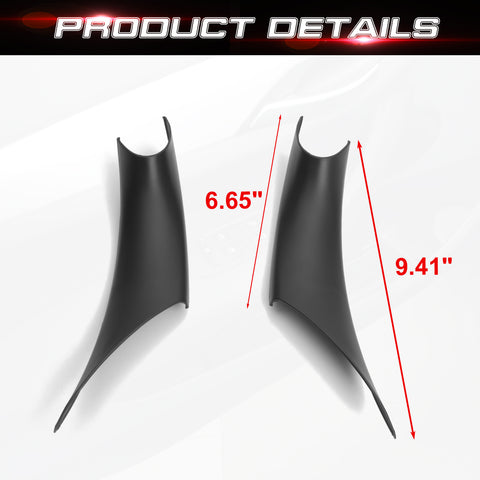 Xotic Tech Door Handle Covers, Driver&Passenger Side Inner Door Pull Handle Cover Compatible with BMW 3 Series F30/F31/F34 320,328,330,335 2012-2018 BMW 4 Series F32/F33/F36 420,435 2014-2017