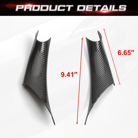 Xotic Tech Door Handle Covers, Driver&Passenger Side Inner Door Pull Handle Cover Compatible with BMW 3 Series F30/F31/F34 320,328,330,335 2012-2018 BMW 4 Series F32/F33/F36 420,435 2014-2017