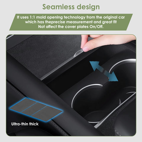 Center Console Wrap Cover Kit For Tesla Model 3 Highland Model Y Juniper 2025+