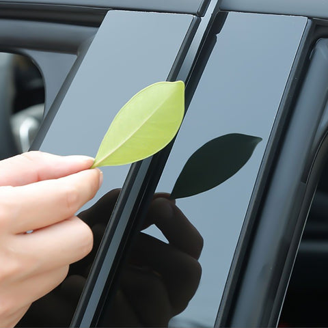 x xotic tech Pillar Post Side Door Window Cover Trim Pre-Cut Molding, Compatible with Honda CRV 2023-up (Glossy Black)