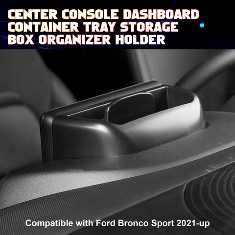 Center Dashboard Touch Screen Storage Organizer For Ford Bronco Sport 2021-2024