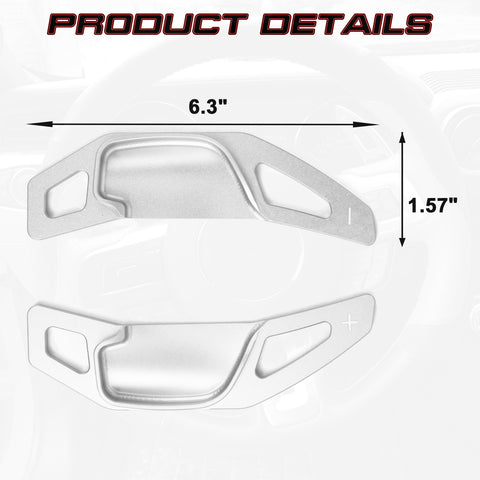 Aluminum Paddle Shifter Extension For Toyota Camry 2012-2017 RAV4 2013-18