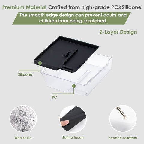 Center Console Armrest Organizer Tray Kit for Tesla Model 3 Y 2025+ Accessories