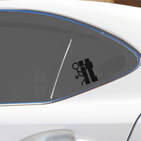 Xotic Tech F*ck-It Funny JDM Sticker Decal Vinyl Graphic for Cars Bumper Window Trucks Vans Walls Laptop 4" x 5"