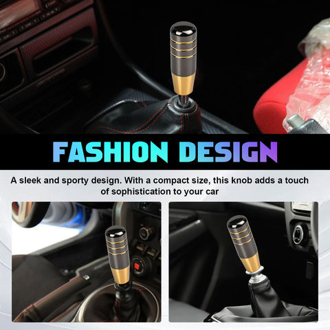 JDM Universal Aluminum Manual Racing Car Gear Stick Shift Knob Shifter Lever