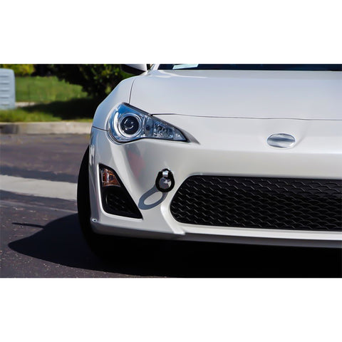 2X Racing Style Front Bumper Tow Strap+Tow Hook For Subaru WRX / WRX Sti 2012-up