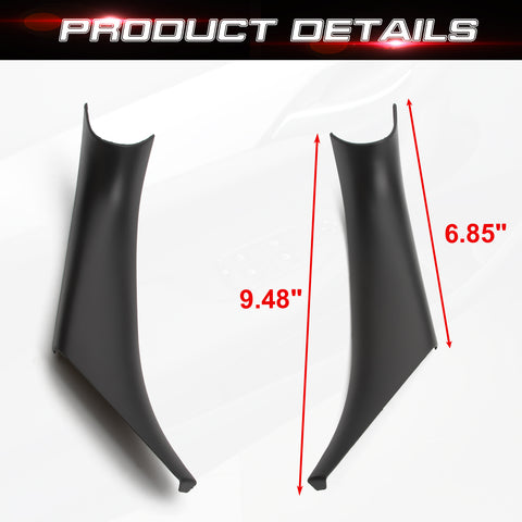 Xotic Tech 2PCS Door Handle Covers Compatible with BMW X3 G01 2018-2024, X4 G02 2019-2024, Left and Right Side Inner Door Pull Handle Covers