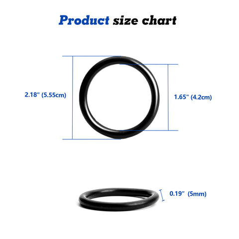 Bumper Fender Quick Release Fasteners Replacement Rubber Bands O-Rings 10pcs