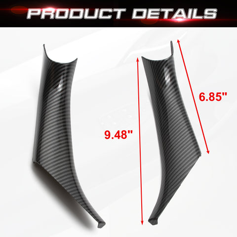 Xotic Tech 2PCS Door Handle Covers Compatible with BMW X3 G01 2018-2024, X4 G02 2019-2024, Left and Right Side Inner Door Pull Handle Covers