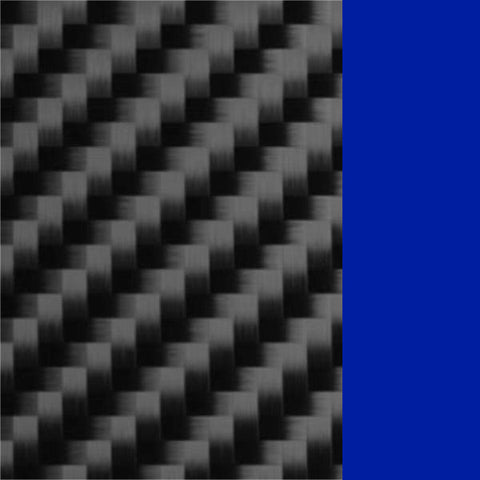 78.7 Inch/2M Car Lower Side Skirts Protect Rocker Panel Splitter Winglets Diffuser Bottom Line Extension Body Kit Universal Fit Most Vehicles (Carbon Fiber Pattern w/ Blue Strip)