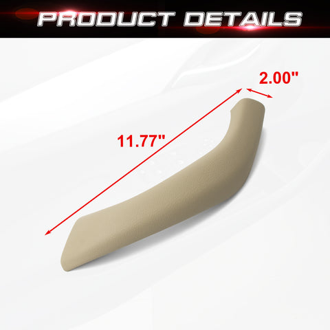 Xotic Tech Door Handle Outer Cover, Side Inner Door Handle Cover Replacement Compatible with BMW X1 F48 2016-2022 X2 F39 2018-2023