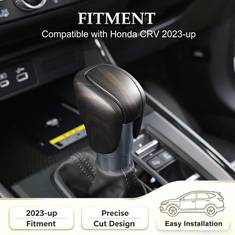 Gear Shifter Head Trim Shell Sticker Accessories For Honda Civic Accord CR-V