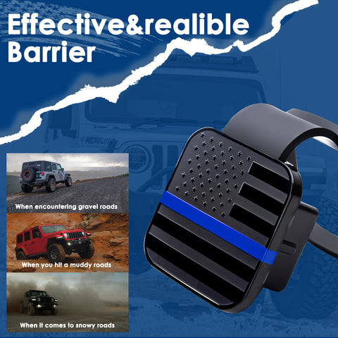 x xotic tech 2 Inch Universal American Flag Tow Hitch Covers, Trailer Hitch Cover Tube Plug Insert, Car Exterior Accessories, Receiver Tube Hitch Plug