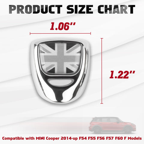 x xotic tech Car Engine Start Stop Pushbutton Cover Cap Ignition Starter Trim Decal Auto Interior Accessories Compatible with Mini Cooper F54 F55 F56 F57 F60 2014-up