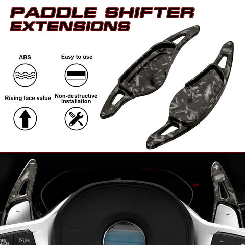 Aluminum Paddle Shifter Extension For BMW 3 4 5 6 7 Series G20 G22 G30 G32