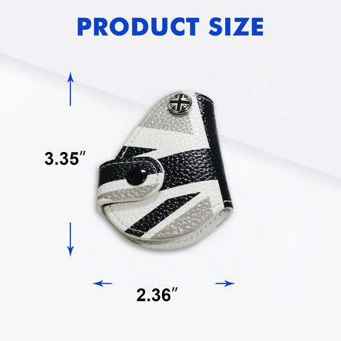 x xotic tech Union Jack UK Flag Style Key Fob Cover Holder Protector Compatible with MINI Cooper R55 R56 R57 R58 R59 R60 R61 F56 F55 F54 F57 F60 Smart Key