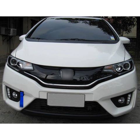 Blue / Black / Red JDM Style Tow Hole Adapter with Towing Strap for Honda Fit Acura TL S2000 AP1 AP2