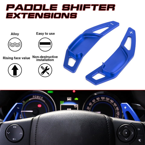 Aluminum Paddle Shifter Extension For Toyota Camry 2012-2017 RAV4 2013-18