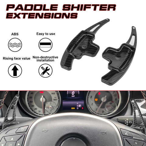 Alloy Paddle Shifter Extension Accessories For Mercedes Benz C E GLA CLA Class