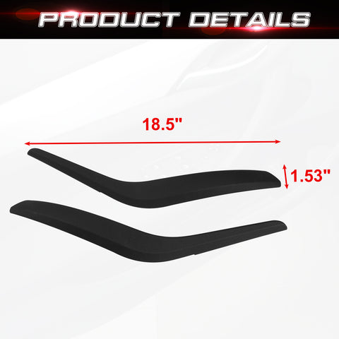 Xotic Tech Door Handle Cover Replacement Front Left + Right Side Inner Door Grab Handle Cover Armrest Bracket Compatible with BMW X1 E84 2008-2015