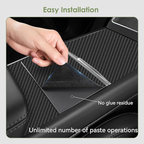Center Console Wrap Cover Kit For Tesla Model 3 Highland Model Y Juniper 2025+