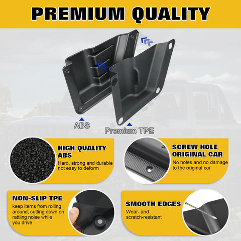 Door Side Storage Box Handle Organizer Kit For Ford Bronco 4 Doors 2021-2025