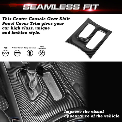 Console Gear Shift Panel Molding Cover For Dodge Charger 2015-2023 Accessories