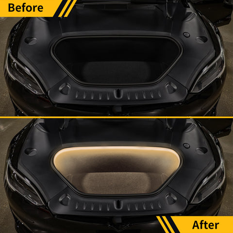 For Tesla Model S 2018-2020 Front Trunk Led Flexible Ambient Lights Decoration