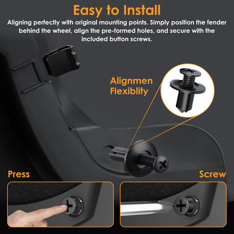 Mud Flaps Splash Guards Fender Accessories For Tesla Model 3 Highland 2024-2026