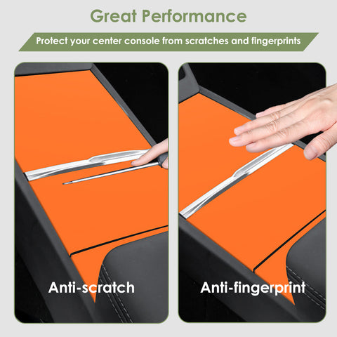 Center Console Wrap Cover Kit For Tesla Model 3 Highland Model Y Juniper 2025+